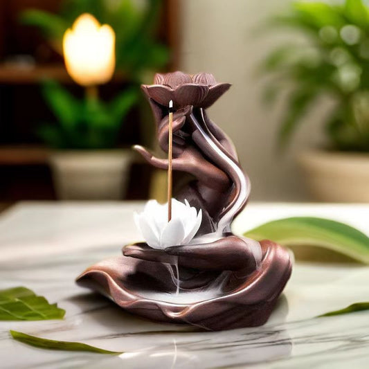 ZenithFlow Lotus Buddha Burner