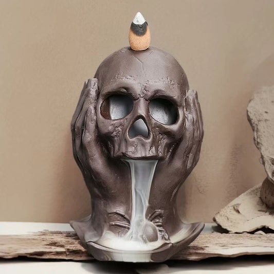 OBLIVION VORTEX - Gravity-Defying Skull Smoke Altar